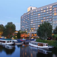 Photo taken at Hilton Amsterdam by Hilton A. on 7/31/2013