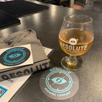 Photo taken at Resolute Brewing Company by Mathew B. on 8/4/2021