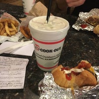 Photo taken at Cook Out by Fia R. on 3/13/2017