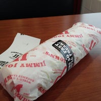 Photo taken at Jimmy John&amp;#39;s by Eric T. on 2/14/2014