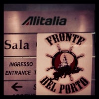 Photo taken at Alitalia Lounge Fronte del Porto by David S. on 11/25/2013