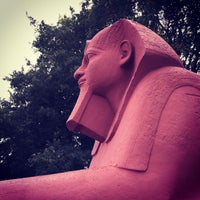 Photo taken at Crystal Palace Sphinxes by Sarah O. on 10/16/2016