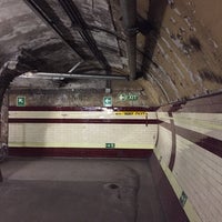 Photo taken at Down Street Underground Station (Disused) by Sarah O. on 12/18/2015