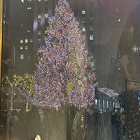 Photo taken at Rockefeller Center Christmas Tree by Starlight P. on 1/5/2024