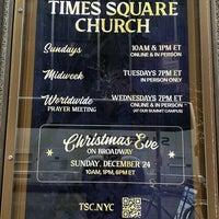 Photo taken at Times Square Church by Starlight P. on 12/24/2023