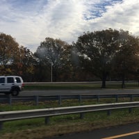 Photo taken at New York / New Jersey State Border by Starlight P. on 11/13/2016