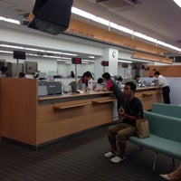 Photo taken at Mizuho Bank by Thermian X. on 8/15/2014