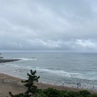 Photo taken at Jungmun Saekdal Beach by hongz on 7/15/2023