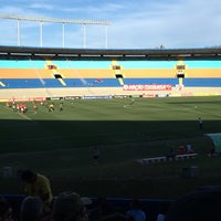 Photo taken at Estádio Serra Dourada by Dan F. on 7/20/2019
