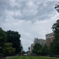 Photo taken at McPherson Square by Jean S. on 7/9/2023