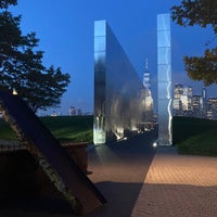 Photo taken at Empty Sky - New Jersey September 11th Memorial by Jean S. on 7/7/2023