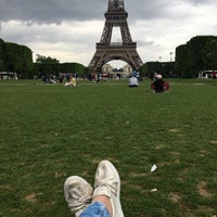 Photo taken at Champ-de-Mars by Mariana on 6/1/2018
