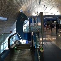 Photo taken at UAE Exchange Metro Station by Mit m. on 2/27/2016