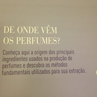 Photo taken at Espaço Perfume Arte + História by Chantal P. on 5/5/2014