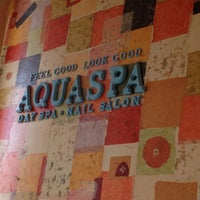 Das Foto wurde bei AquaSpa Day Spa and Salon von CourtFace am 2/28/2013 aufgenommen