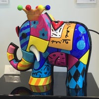 Photo taken at Britto Central Gallery by Eileen M. on 9/29/2018
