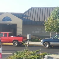 Photo taken at Earl Warren Elementary by Isaac M. on 9/25/2012