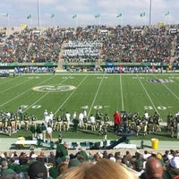 Photo taken at Hughes Stadium by Dax A. on 10/12/2013