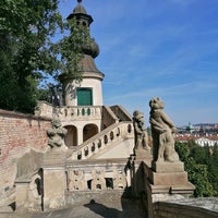 Photo taken at Palatial Gardens below Prague Castle by Emil V. on 9/8/2021