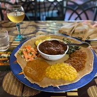 Photo taken at Merkato Ethiopian Restaurant by Zahra N. on 11/3/2019