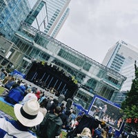 Photo taken at Canada Square by Fuat G. on 7/30/2023