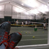 Photo taken at New Rochelle Racquet Club by Jason K. on 10/16/2013