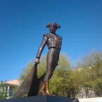 Photo taken at Matador Statue by JB on 11/21/2012