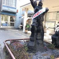 Photo taken at Gundam monument statue &quot;From the Earth&quot; by P6 _. on 3/3/2021