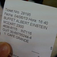 Photo taken at Buffet Albert Einstein by Javier on 6/4/2013
