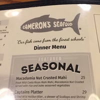 Photo taken at Cameron&amp;#39;s Seafood by Roberto M. on 2/13/2016