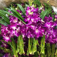 Photo taken at Yodpiman Flower Market by Rita 🐼 on 9/6/2022