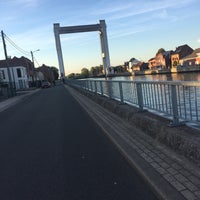 Photo taken at Zeekanaal Brussel - Schelde by Eli V. on 9/25/2018