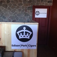 Photo taken at Edison Park Cigars by Doublegun C. on 1/21/2014