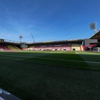 Photo taken at Vicarage Road Stadium by Danny S. on 4/16/2022