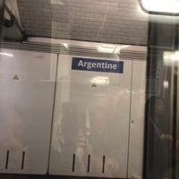 Photo taken at Métro Argentine [1] by Mrsr M. on 9/12/2019