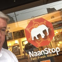 Photo taken at NaanStop by Charles P. on 8/18/2016