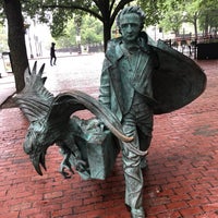 Photo taken at Edgar Allan Poe Statue by Charles P. on 5/28/2018