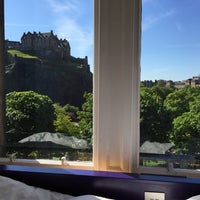 Photo taken at easyHotel Edinburgh by Berk M. on 6/10/2015