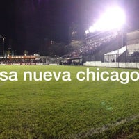 Photo taken at Estadio Juan Pasquale (Defensores de Belgrano) by Gonzalo M. on 9/26/2013