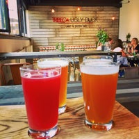 Photo taken at Tribeca Ugly Duck - Beer &amp; Pizza Lab by Michele S. on 8/16/2017