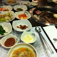Photo taken at Jang Shou Korean BBQ by YongWook S. on 10/4/2012