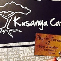 Photo taken at Kusanya Cafe by Daisy M. on 2/11/2014