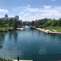 Photo taken at White River Canal by Maxim T. on 5/27/2019