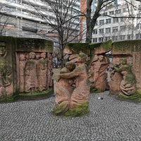 Photo taken at Denkmal Rosenstraße by Melv on 2/17/2019