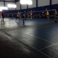 Photo taken at Baring 9 Badminton Court by MiCky Y. on 6/30/2014