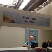 Photo taken at Accreditation Centre - FIFA by Josiel M. on 6/8/2014