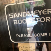 Photo taken at Sandmeyer&amp;#39;s Bookstore by Gordon W. on 6/16/2018