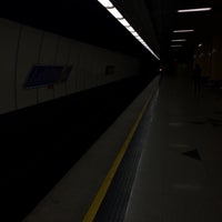 Photo taken at Станция метро «Грушевка» by Kirill Z. on 4/22/2016