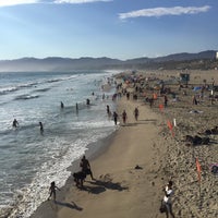 Photo taken at Santa Monica State Beach by Hikmet Emre K. on 9/9/2015