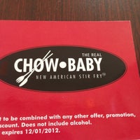 Photo taken at The Real Chow Baby by Tanisha B. on 11/20/2012